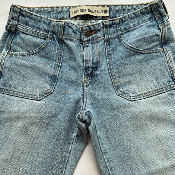 Vintage Gap Jeans Low Rise Boot Cut 100% Cotton Size 6R ( 30x31 ) Made in Canada - Picture 2 of 8